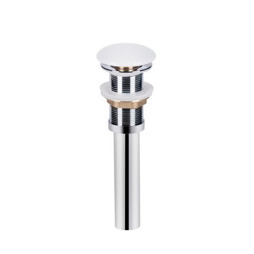 Раковина-чаша Qtap Leo 585х380х180 White з донним клапаном QT1111A028W