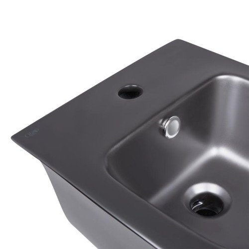 Набор сантехники Qtap 2 в 1 Virgo Black (QT1833051ERMB + QT1855051FMB)