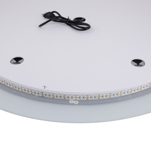 Зеркало Qtap Taurus R800 с LED-подсветкой Touch, с антизапотеванием, с диммером, рег. темп. цвета (3000-6500K) QT2478R807