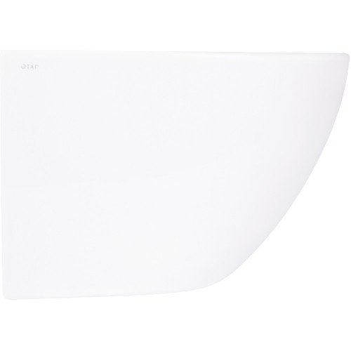 Биде подвесное Qtap Jay 485х360х320 мм White