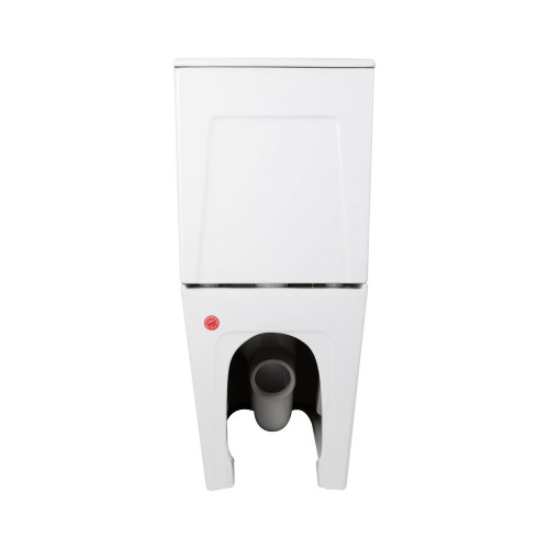 Унітаз підлоговий Qtap Tern Ultra Quiet безобідковий з сидінням Soft-Close QT17222175AUQ1W White