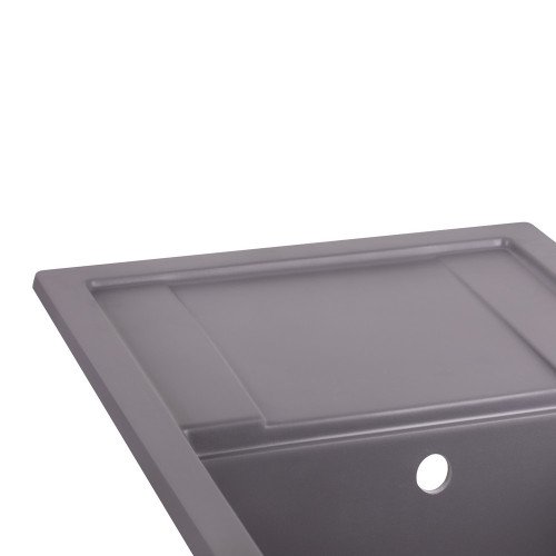 Кухонна мийка Qtap CS 7449 Grey (QT7449GRE471)