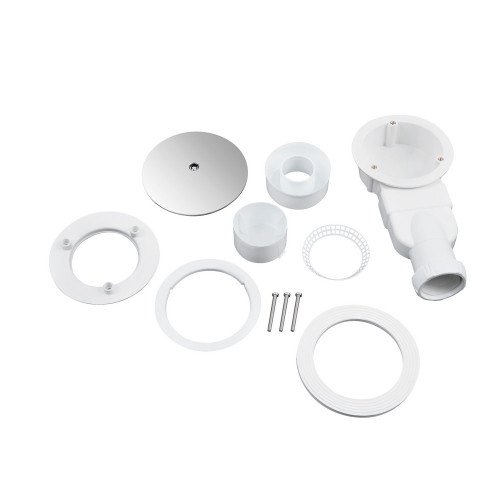 Набор Qtap душевая кабина Presto New CRM1088AC5 Clear 2020х800х800 мм + поддон Robin 308812C 80x80x12 см с сифоном