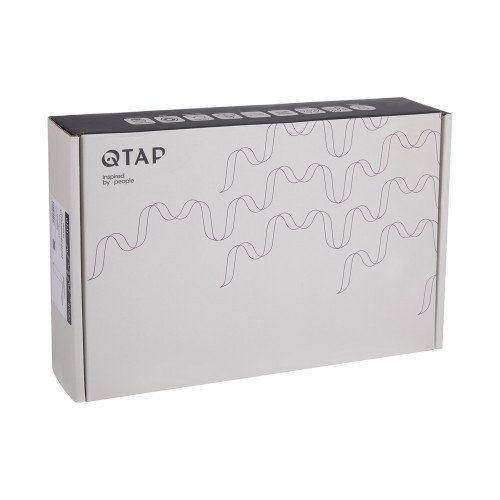Смеситель для раковины Qtap Presto высокий QTPRE269GRP45582 Graphite