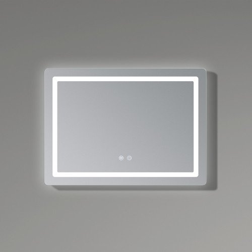 Зеркало Qtap Mideya (DC-F614) 700х500 с LED-подсветкой Touch, с антизапотеванием, диммером QT2078NCF07050W