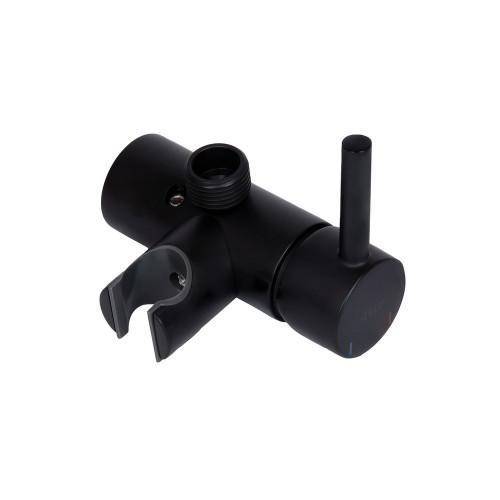 Набор для гигиенического душа Qtap Inspai-Varius округлый QTINSVARBСRV00440001 Black Matt