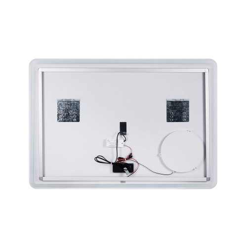 Зеркало Qtap Crow 1000х700 с LED-подсветкой Touch, линза QT0578141670100W