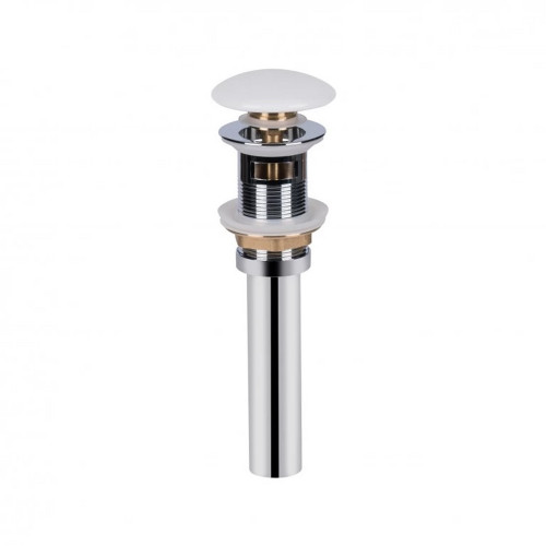 Раковина-чаша Qtap Robin 410х410х180 White с донным клапаном QT1311A004W