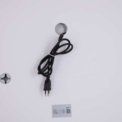 Зеркало Qtap Gemini 800х700 с LED-подсветкой Touch, с антизапотеванием, с диммером, рег. темп. цвета (3000-6500K) Reverse QT2578R8070