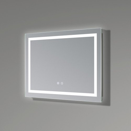 Зеркало Qtap Mideya (DC-F613) 700х500 с LED-подсветкой Touch, с антизапотеванием, диммером QT2078NCF7050W