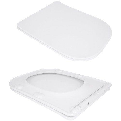 Унитаз напольный Qtap Stork Ultra Quiet 630×350×805 мм с сиденьем Soft-close, White QTSTO27W49260