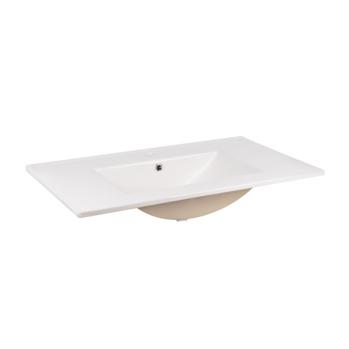 Раковина Qtap Albatross New с донным клапаном QT0111750680W