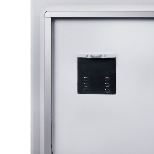 Зеркало Qtap Crow 1000х700 с LED-подсветкой Touch, линза QT0578141670100W