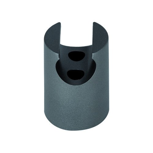 Держатель для ручного душа Qtap Spojeni округлый QT829910842854GRP Graphite