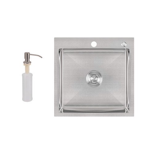 Набор для кухни Vitkov 2 в 1 со смесителем (QTVIT9019104FC + LDH5050BRU35375) Chrome