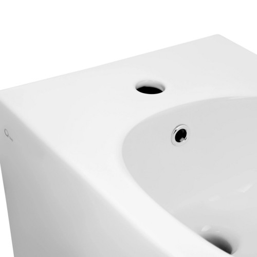 Комплект Qtap Swan 2 в 1: унитаз подвесной Rimless + биде подвесное