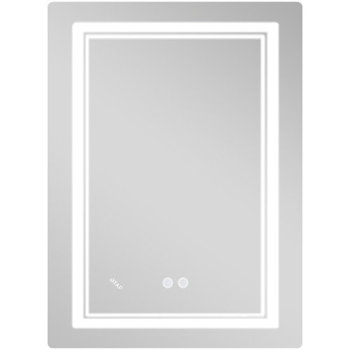 Зеркало Qtap Cardinal (CA2) 600х800 с LED-подсветкой Touch, с антизапотеванием, с диммером, рег. темп. цвета (3000-6500K) Reverse QT0478C608048453