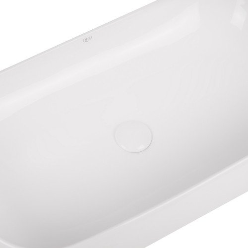 Раковина-чаша Qtap Jay 715x390x145 White с донным клапаном QT07112166W