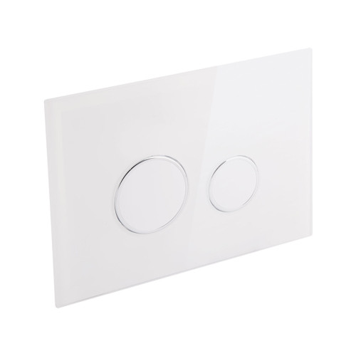 Набір інсталяція 4 в 1 Qtap Nest ST з круглою панеллю змиву QT0133M425V1164GW