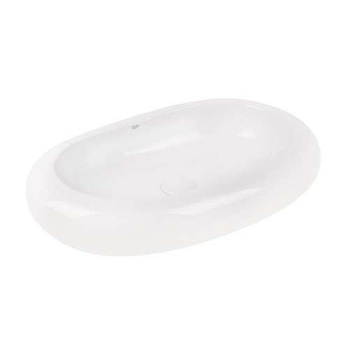 Раковина-чаша Qtap Robin 635x420x105 White з донним клапаном QT13113075W