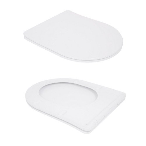 Унитаз подвесной Qtap Swan безободковый с сиденьем Soft-close QT16335180W