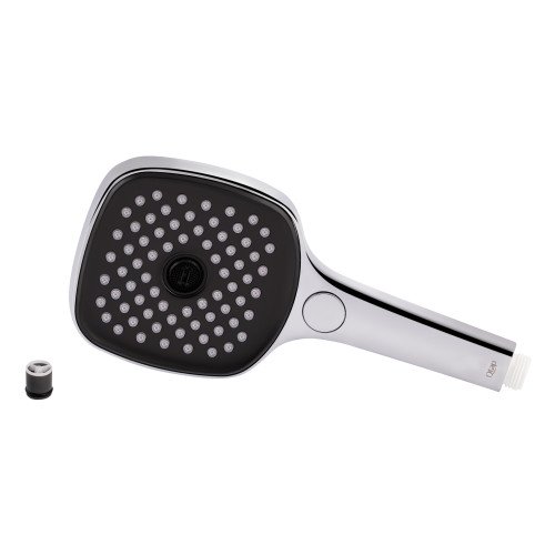 Лейка для ручного душа Qtap Rucni 120 мм прямоугольная QTRUCA120N3KCB Chrome