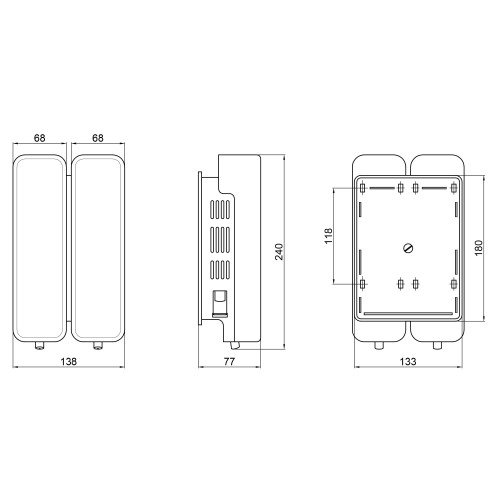Диспенсер для жидкого мыла Davcovac mydla DM350CS2