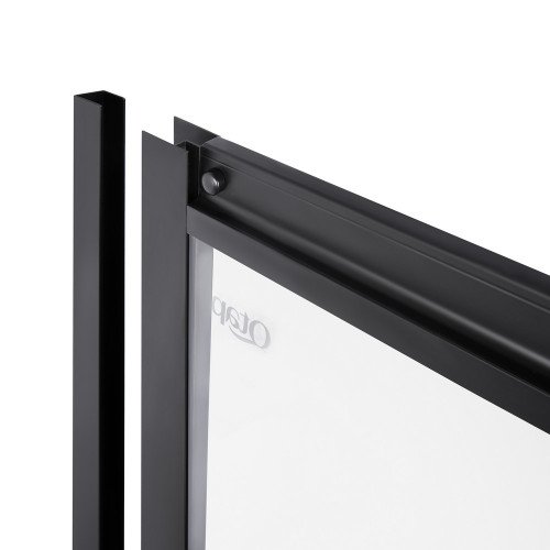 Душевая кабина Qtap Pisces BLA107-9SC5 75-88x75-88 см, стекло Clear 5 мм без поддона