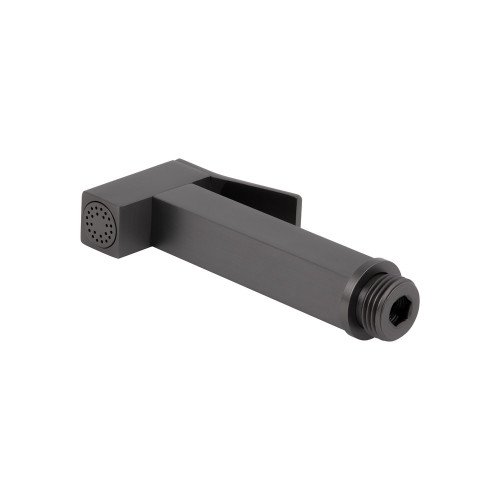 Смеситель для раковины Qtap Gemini (с гигиеническим душем) QTGEM272GMB45692 Gunmetal Black PVD