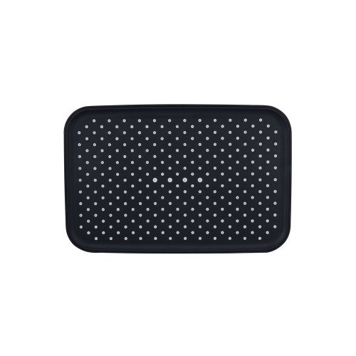 Лейка для верхнего душа Qtap Hlavova 300x200 мм прямоугольная QTHLA107BLM45783 Black Matt