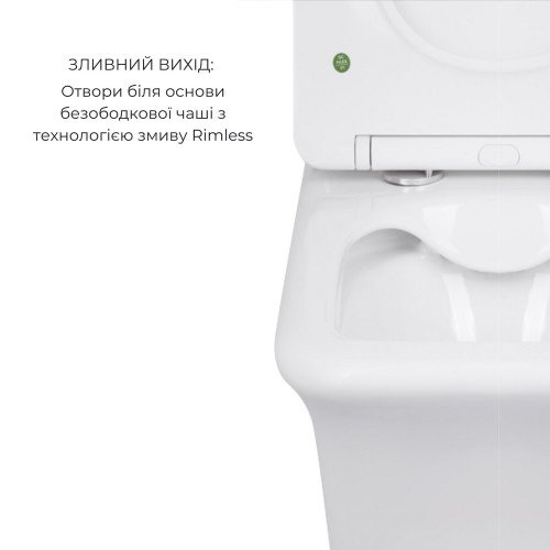Акционный набор: Унитаз напольный Scorpio Ultra Quiet QT14222125AUQW + Унитаз напольный Kalao Rimless QT08221213A W