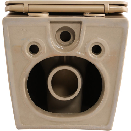 Унитаз подвесной Robin Ultra Quiet 490×365×325 мм, Beige, с сиденьем Slim Duroplast / Soft-close / Quick Release QT13332381АSSB Qtap