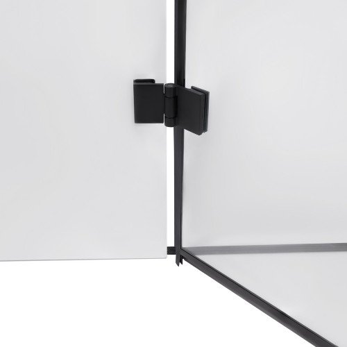 Душова кабіна Qtap Capricorn BLA1099SC6 89х89 см, скло Clear 6 мм, покриття CalcLess без піддона