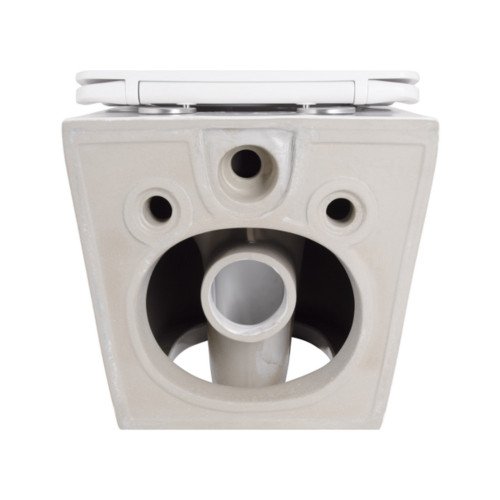 Унитаз подвесной Qtap Robin New безободковый с сиденьем Soft-close QT1333046EUQW