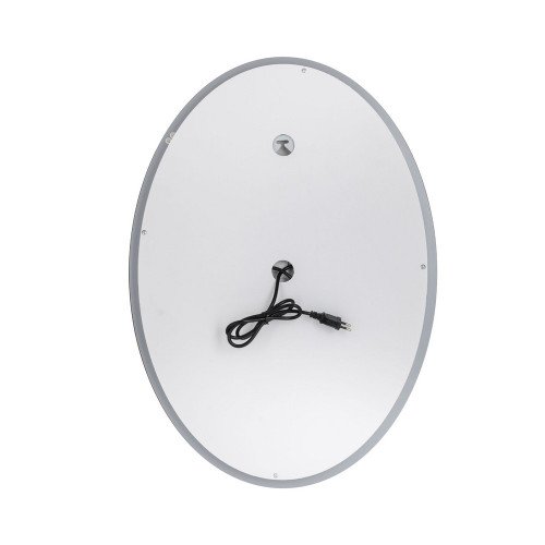 Зеркало Qtap Mideya 500х700 с LED-подсветкой Touch, с антизапотеванием QT2078NCR5070W