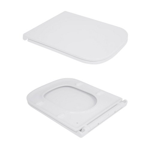 Унитаз-компакт Qtap Cardinal Ultra Quiet безободковый с сиденьем Soft-close QT04222168AUQ3W