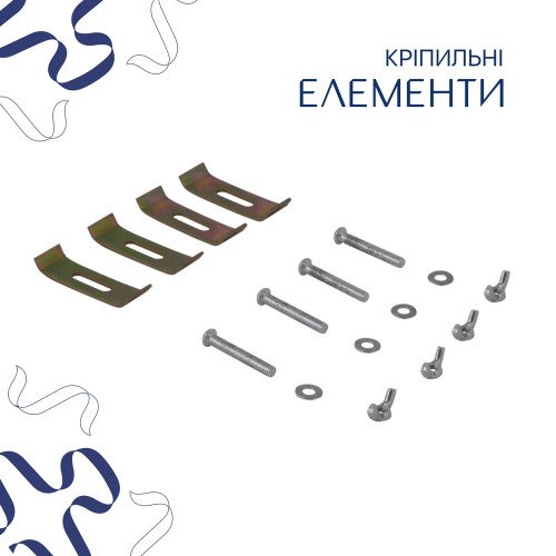 Комплект Qtap Stork: Раковина врезная овальная 560x395x195 мм White + Донный клапан PU02O