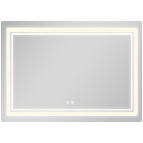 Зеркало Qtap Cardinal (CA2) 1200х800 с LED-подсветкой Touch, с антизапотеванием, с диммером, рег. темп. цвета (3000-6500K) QT0478C1208048454