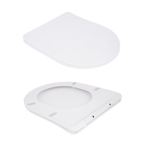 Унитаз подвесной Qtap Robin New безободковый с сиденьем Soft-close QT1333046EUQW