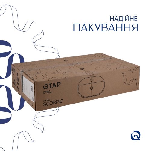 Раковина Qtap Scorpio 600x400x130 White QT14118045W
