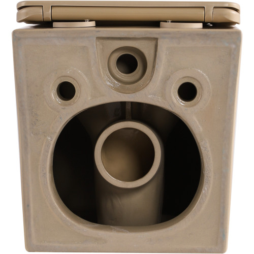 Унитаз подвесной Tern Ultra Quiet 490×365×325 мм, Beige, с сиденьем Slim Duroplast / Soft-close / Quick Release QT17332303ASSB Qtap