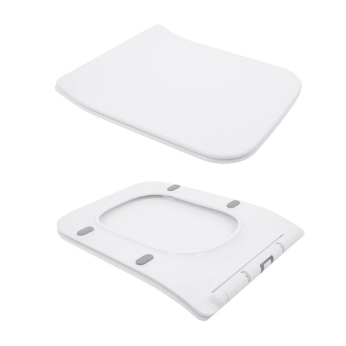 Унитаз-компакт Qtap Crow Eco безободковый с сиденьем Soft-close QTCRO27W48750