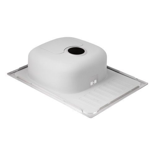 Кухонная мойка Qtap 6550 Satin 0,8 мм (QT6550SAT08)