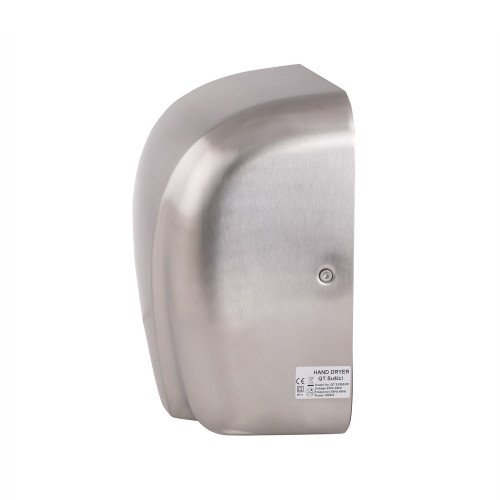 Сушарка для рук Qtap Pohodli настінна QTS1800MP Brushed Nickel (Sušící)