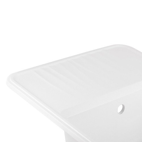 Кухонная мойка Qtap CS 7440 WHI (QT7440WHI650)