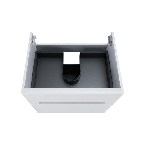 Тумба подвесная Qtap Virgo 600х580х437 White/Whitish oak QT1874TPА601W