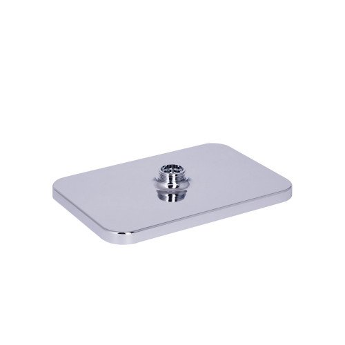Лейка для верхнего душа Qtap Hlavova 260x180 мм прямоугольная QTHLA107CRM45785 Chrome/White