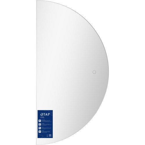 Зеркало Qtap Taurus HR1200 с LED-подсветкой Touch, с антизапотеванием, с диммером, рег. темп. цвета (3000-6500K) QTTAUHR1200