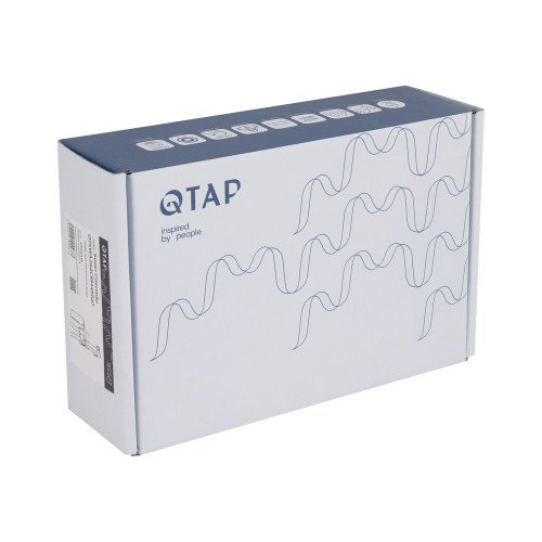 Набор для гигиенического душа Qtap Swan Cascada прямоугольный QTSWA262CRM45567 Chrome