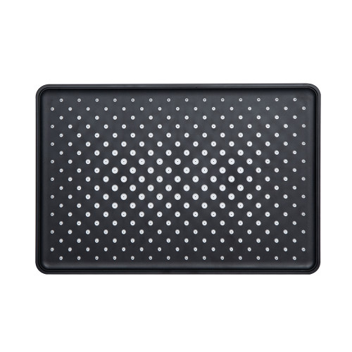 Лейка для верхнего душа Qtap Hlavova 280x190 мм прямоугольная QTHLA107BLM45947 Black Matt
